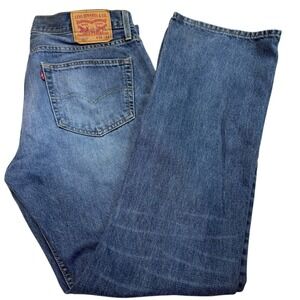 Levi's 527 Men's Jeans 36x34 Bootcut Medium Wash Denim Blue 05527-0527